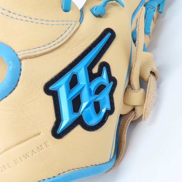 実際に弊社で買取させて頂いたHI-GOLD/ハイゴールド 己極シリーズ 軟式 内野手用 グローブ OKG-8816SPの画像 5枚目