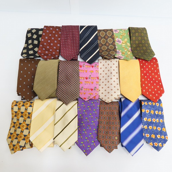 実際に弊社で買取させて頂いた【おまとめ】FRANCO MINUCCI/BARNEYS NEW YORK/dunhill 等 ネクタイ