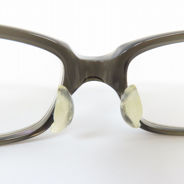 実際に弊社で買取させて頂いた999.9/フォーナインズ スクエア型 度入り眼鏡 メガネフレーム/NP-81の画像 4枚目