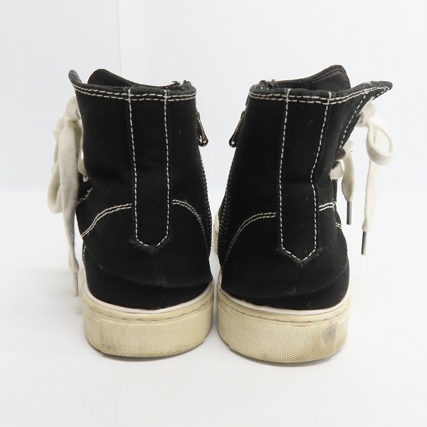 実際に弊社で買取させて頂いたMIHARA YASUHIRO/ミハラヤスヒロ ハイカット スニーカー サイドジップ 73270100/41の画像 1枚目