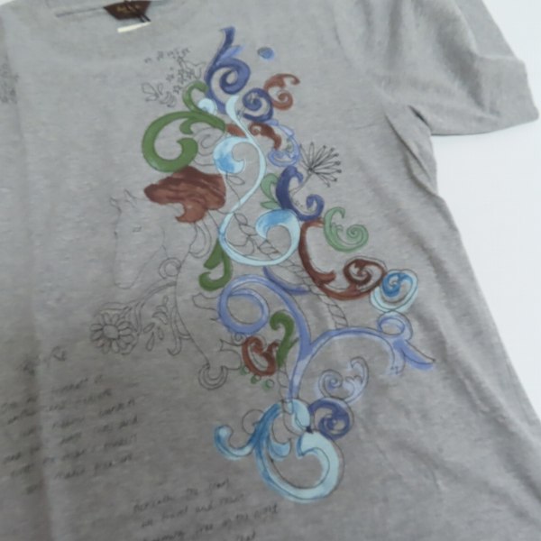 実際に弊社で買取させて頂いたPaul Smith COLLECTION/ポールスミスコレクション プリントTシャツ グレー 299Z/L の画像 4枚目