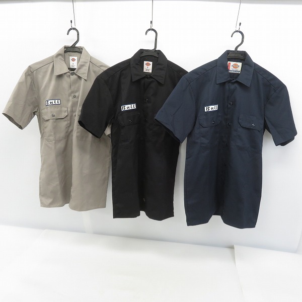 実際に弊社で買取させて頂いたDickies/ディッキーズ 半袖シャツ/ボーリングシャツ 3点セット