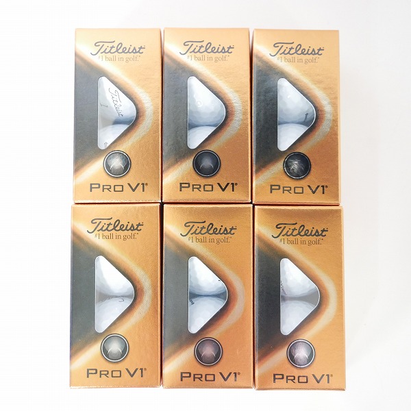 実際に弊社で買取させて頂いた(1)【未使用】Titleist/タイトリスト PRO V1 ゴルフボール 1ダース