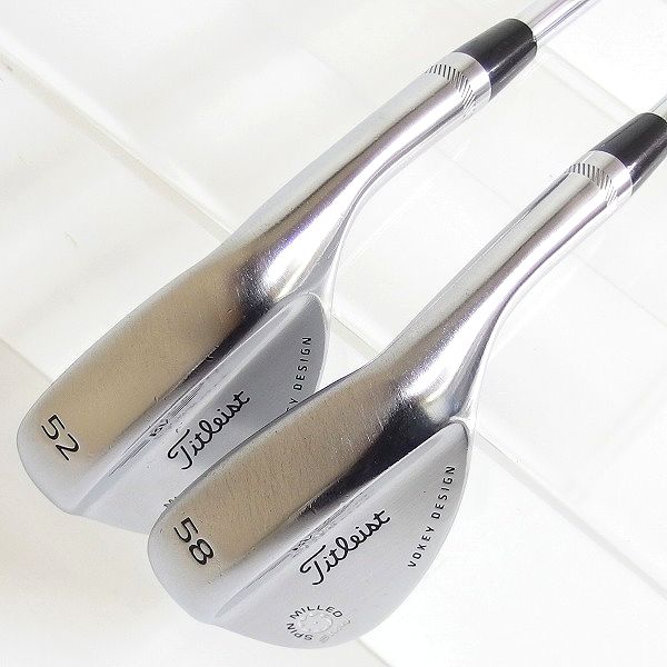実際に弊社で買取させて頂いたTitleist/タイトリスト BV/ボーケイデザイン SM4 ウェッジ 52/08,58/09 2本セットDynamic Gold FLEX：S200の画像 1枚目