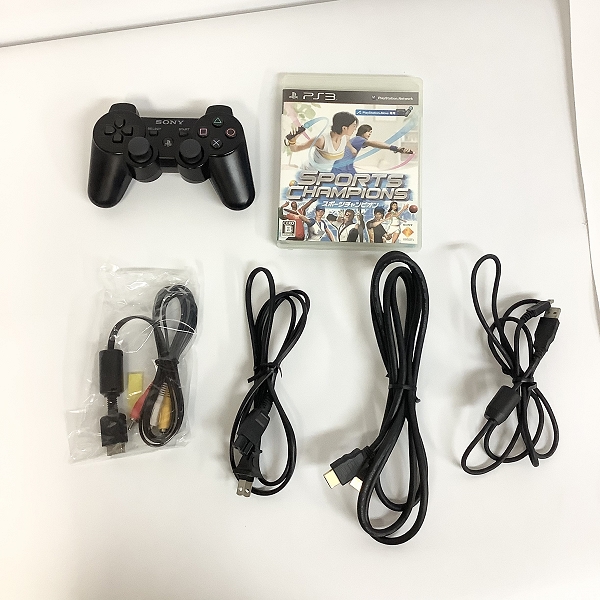 実際に弊社で買取させて頂いたSONY/ソニー プレイステーション3/PS3 CECH-2500A 160GB チャコールブラック スポーツチャンピオンバリューパックの画像 4枚目