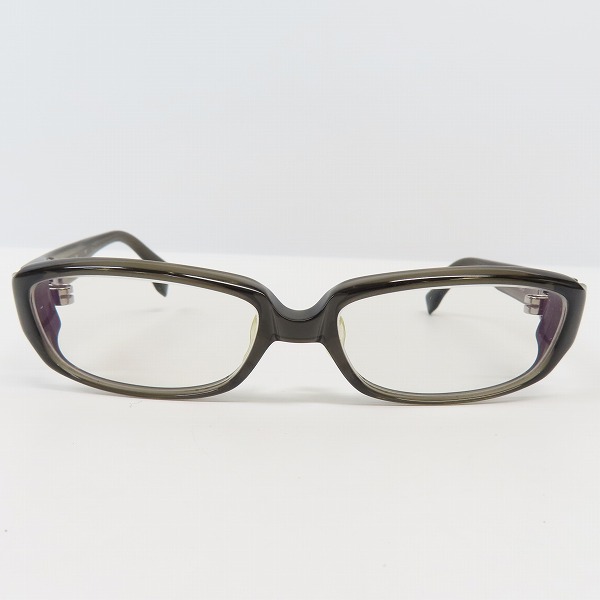 実際に弊社で買取させて頂いた999.9/フォーナインズ スクエア型 度入り眼鏡 メガネフレーム/NP-81の画像 1枚目