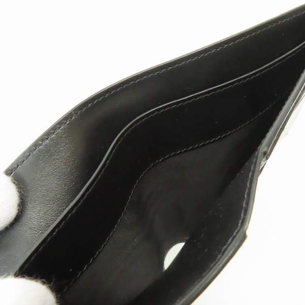 実際に弊社で買取させて頂いたGIVENCHY/ジバンシイ  20AW バイカラー レザー 二つ折り財布/ウォレットの画像 5枚目