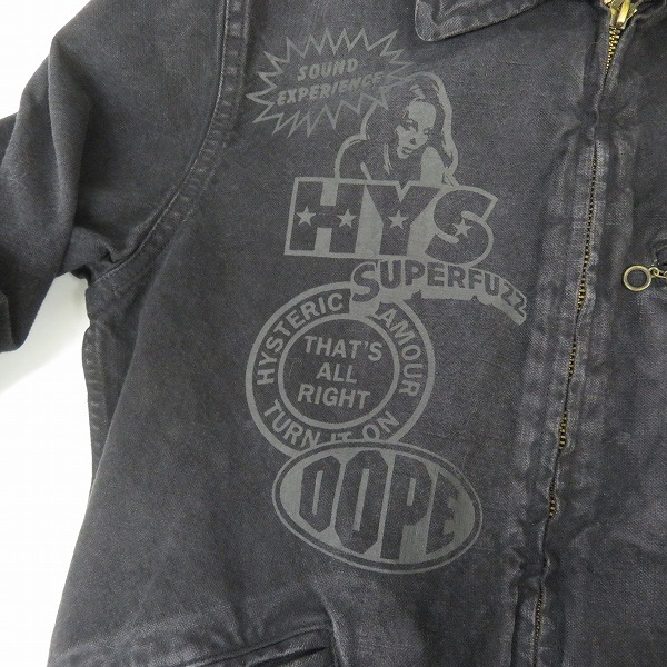 未使用】HYSTERIC GLAMOUR/ヒステリックグラマー デトロイトジャケット  