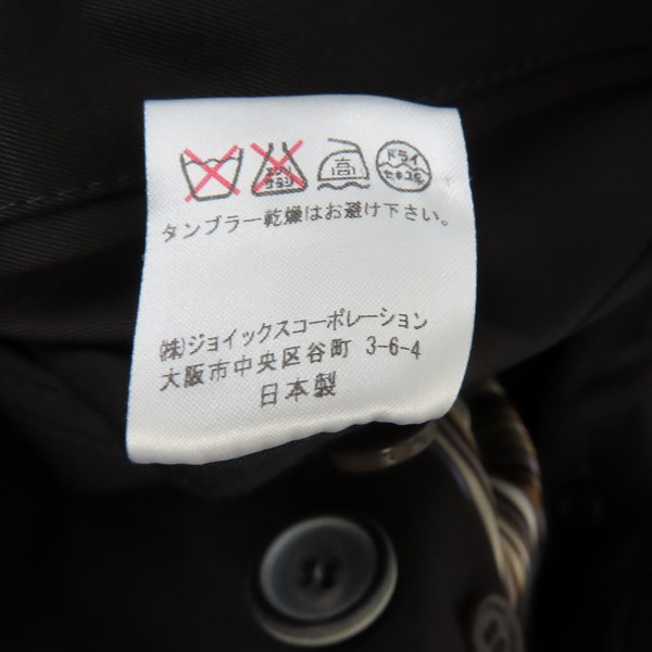 実際に弊社で買取させて頂いたPaul Smith/ポールスミス ライナー付 トレンチコート ダークブラウン /Mの画像 4枚目