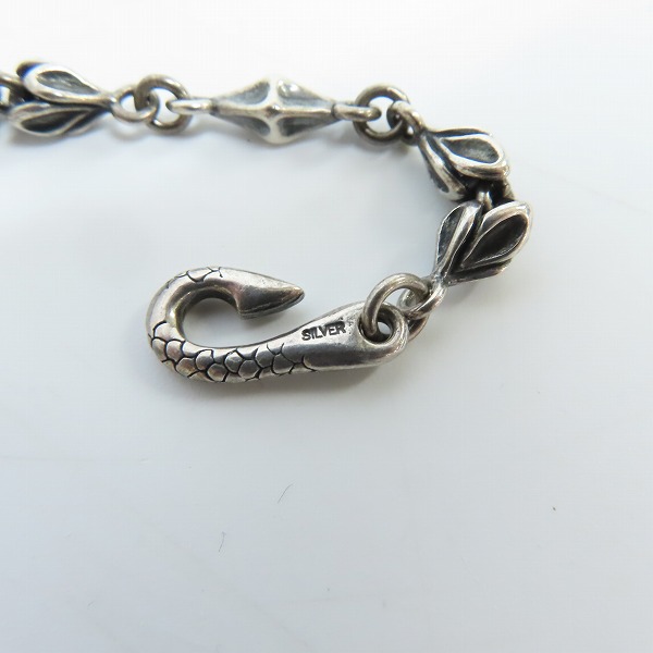 実際に弊社で買取させて頂いたBloody Mary/ブラッディマリー ベビーマーメイドチェーン BMN124/50cmの画像 3枚目