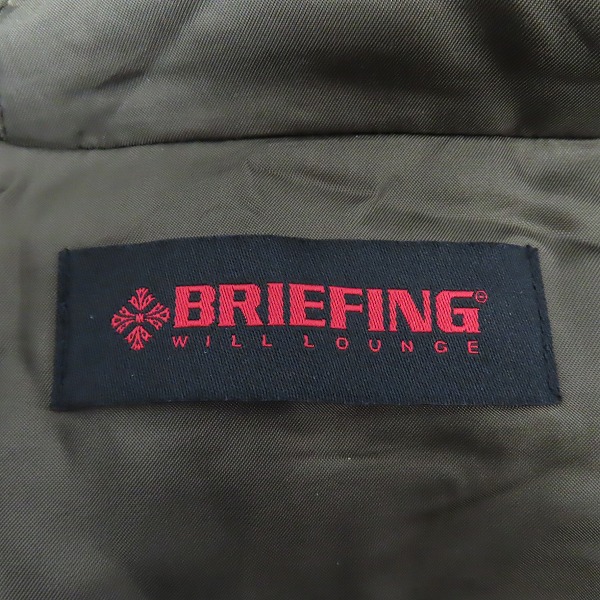 実際に弊社で買取させて頂いたBRIEFING×WillLOUNGE/ブリーフィング×ウィルラウンジ マウンテンパーカー WLG91BLS001YG/Sの画像 2枚目