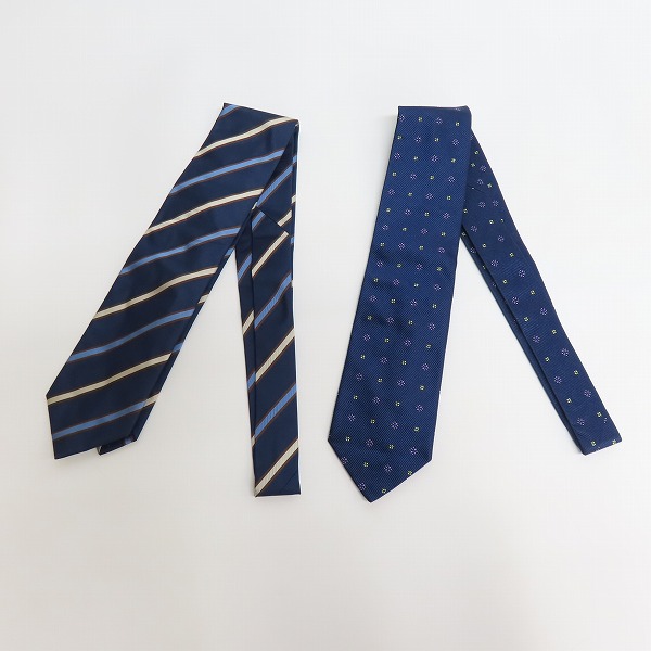 実際に弊社で買取させて頂いた【おまとめ】BARNEYS NEW YORK/バーニーズニューヨーク  ブルー系他 ネクタイの画像 1枚目