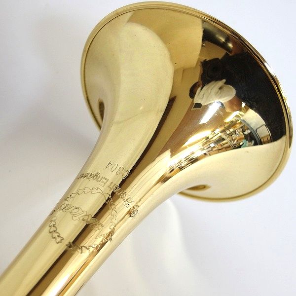 実際に弊社で買取させて頂いたMaxtone/マックストーン TT-104 トランペット ゴールド ハードケース付の画像 3枚目