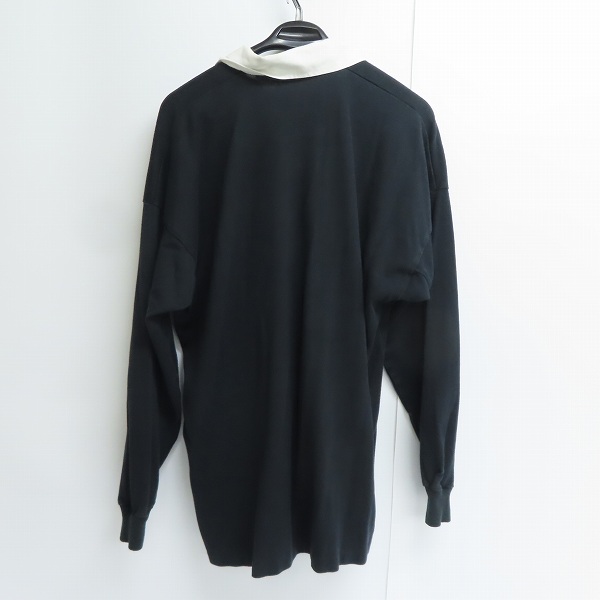 実際に弊社で買取させて頂いたCANTERBURY OF NEWZEALAND/カンタベリー オブ ニュージーランド ALL BLACKS/オールブラックス  長袖 ラガーシャツ /XLの画像 1枚目
