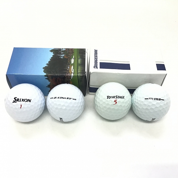 実際に弊社で買取させて頂いた【未使用/オウンネーム含む】Titleist/タイトリスト BRIDGESTONE/ブリヂストン SRIXON/スリクソン 他 ゴルフボール 計1.3ダースの画像 2枚目