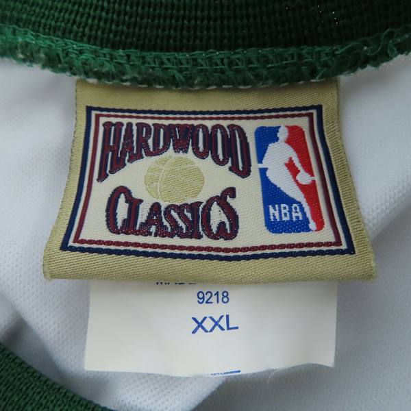 実際に弊社で買取させて頂いたMITCHELL&NESS/ミッチェル&ネス Hardwood Classics/ハードウッドクラシックス ユニフォーム CELTICS 33/XXLの画像 2枚目