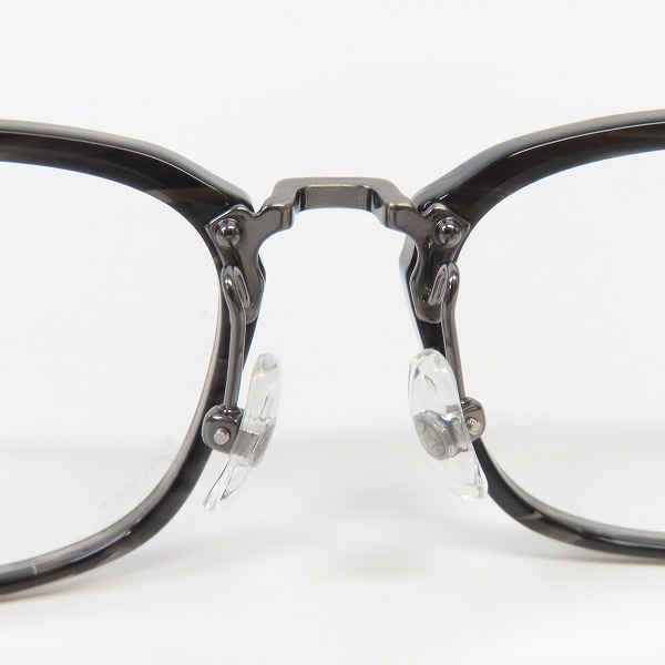 実際に弊社で買取させて頂いた999.9/フォーナインズ フルリム アイウエア/メガネフレーム M-35 Col.6954の画像 4枚目