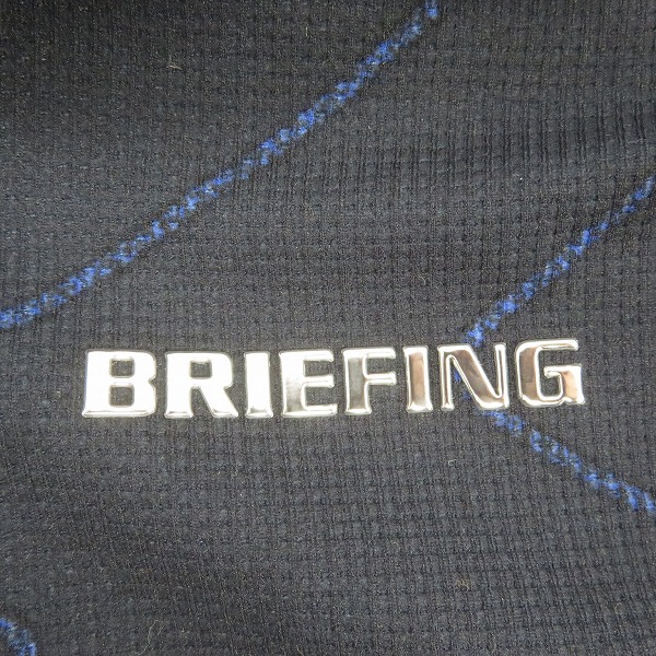 実際に弊社で買取させて頂いたBRIEFING GOLF/ブリーフィング ゴルフ 半袖ポロシャツ/Mの画像 3枚目