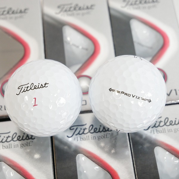 実際に弊社で買取させて頂いた(1)【未使用】Titleist/タイトリスト PRO V1x ゴルフボール 1ダースの画像 1枚目