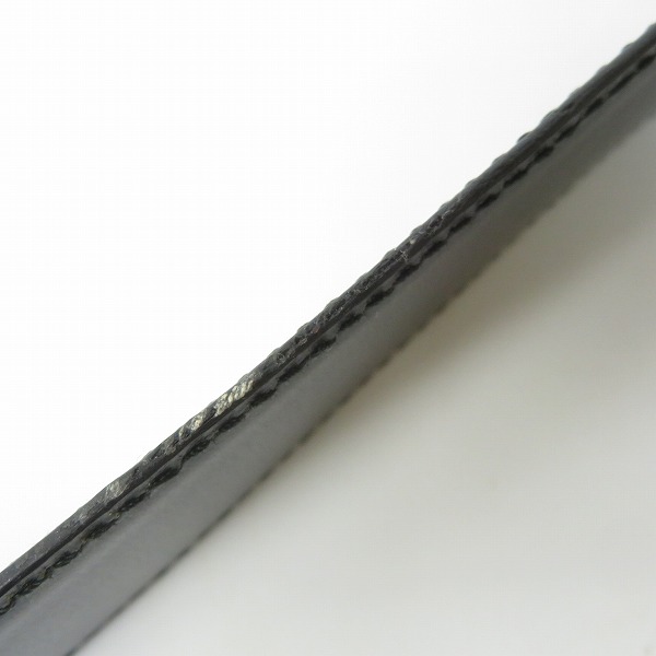 実際に弊社で買取させて頂いたBVLGARI/ブルガリ ロゴバックル レザー ベルトの画像 6枚目