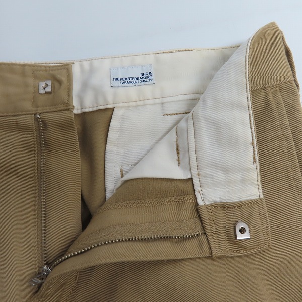 実際に弊社で買取させて頂いたRHC×BEDWIN&THE HEARTBREAKERS×Dickies ワークパンツ ベージュ 10L/2の画像 3枚目