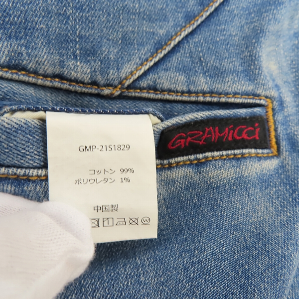 実際に弊社で買取させて頂いたGRAMICCI/グラミチ URBAN RESEARCH DOORS別注 デニムパンツ/Sの画像 5枚目