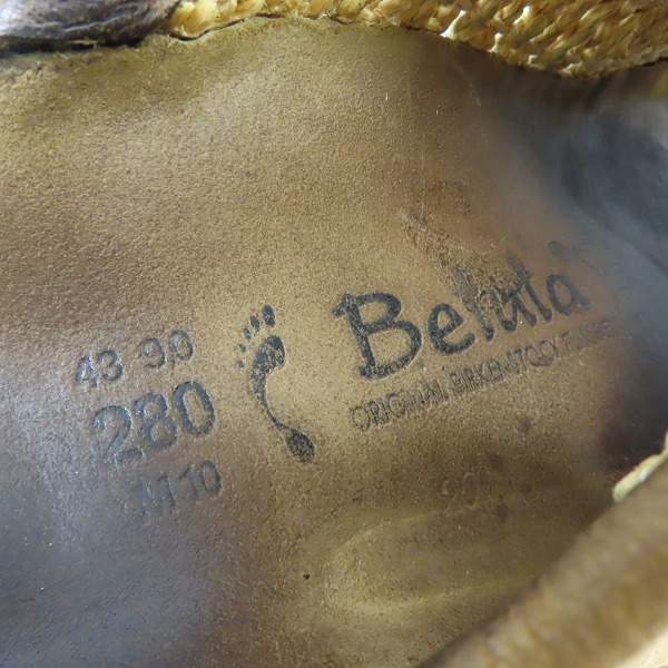 実際に弊社で買取させて頂いた【難有り】BIRKENSTOCK/ビルケンシュトック Betula/ベチュラ サンダル/28.0の画像 5枚目