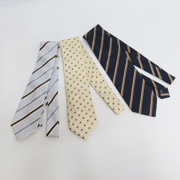 実際に弊社で買取させて頂いた【おまとめ】BARNEYS NEW YORK/バーニーズニューヨーク  ブルー系他 ネクタイの画像 2枚目