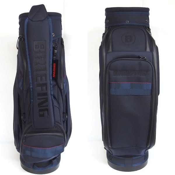 実際に弊社で買取させて頂いたBRIEFING/ブリーフィング CR-3 #02 BRG203D09 9.5型 5分割キャディバッグ 47インチ対応 DEEP SEA/ディープーシー の画像 2枚目