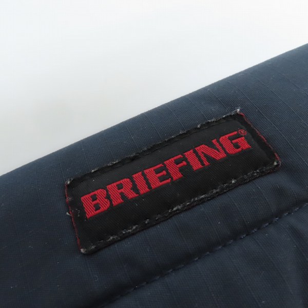 実際に弊社で買取させて頂いたBRIEFING/ブリーフィング FLAP 11 MW クラッチバッグ/ドキュメントケースの画像 4枚目