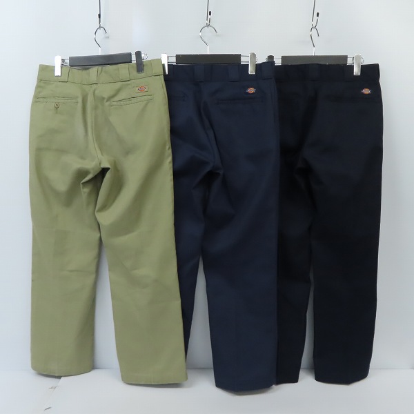 実際に弊社で買取させて頂いたDickies/ディッキーズ チノパンツ/ワークパンツ W32L30/W33L30 3点セットの画像 1枚目
