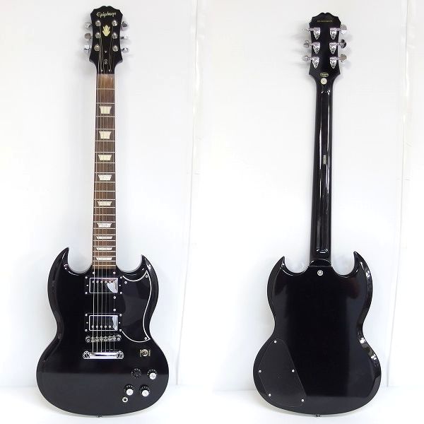 実際に弊社で買取させて頂いた★Epiphone/エピフォン SG Standard エレキギター ギグケース付の画像 1枚目