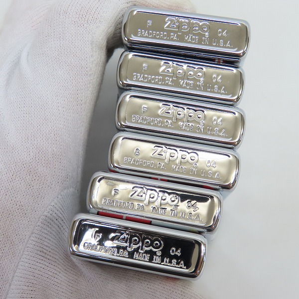 2)ZIPPO/ジッポー LARK/ラーク サーフボード プリント 04年製 6点 