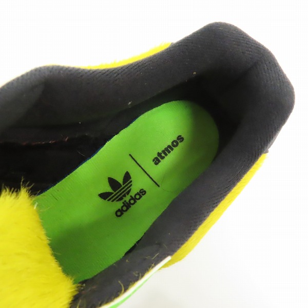 実際に弊社で買取させて頂いたatmos×adidas/アトモス×アディダス ZX 8000 “G-SNK 3” ハラコ切替 ローカット スニーカー FX8593/27.5の画像 4枚目