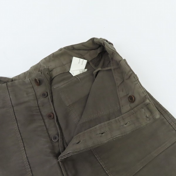 実際に弊社で買取させて頂いたRICK OWENS×OLMAR and MIRTA /リックオウエンス×オルマーアンドマリータ ワークパンツ 6355/D /Sの画像 5枚目