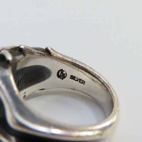 実際に弊社で買取させて頂いたBloodyMary/ブラッディマリー Sea of trees Envy/エンヴィー リング/19号の画像 7枚目