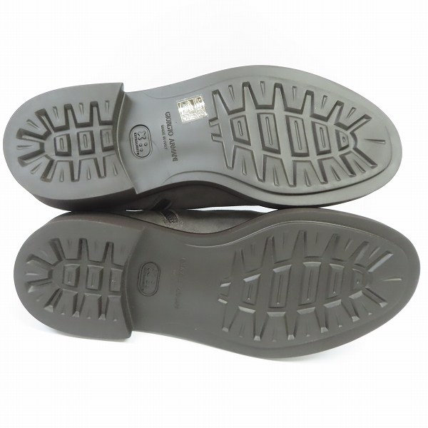 実際に弊社で買取させて頂いたGIORGIO ARMANI/ジョルジオアルマーニ キャップトゥレースアップブーツ/7の画像 2枚目