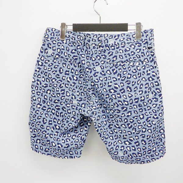 実際に弊社で買取させて頂いたuniform experiment/ユニフォームエクスペリメント LEOPARD SHORT PANT/レオパードショートパンツ UE-140060/1の画像 1枚目