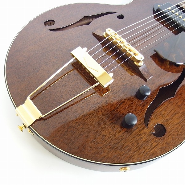 ☆【美品】Rozeo/ロゼオ Ladybug Mahogany-TBC フルアコ エレキギター