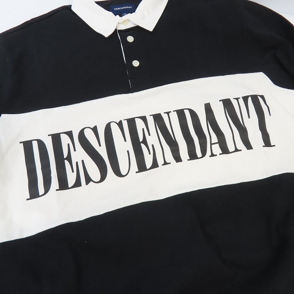 実際に弊社で買取させて頂いたDESCENDANT ディセンダント 20SS PUBA POLO LS 長袖ラガーシャツ 201ATDS-CSM24 /2の画像 5枚目