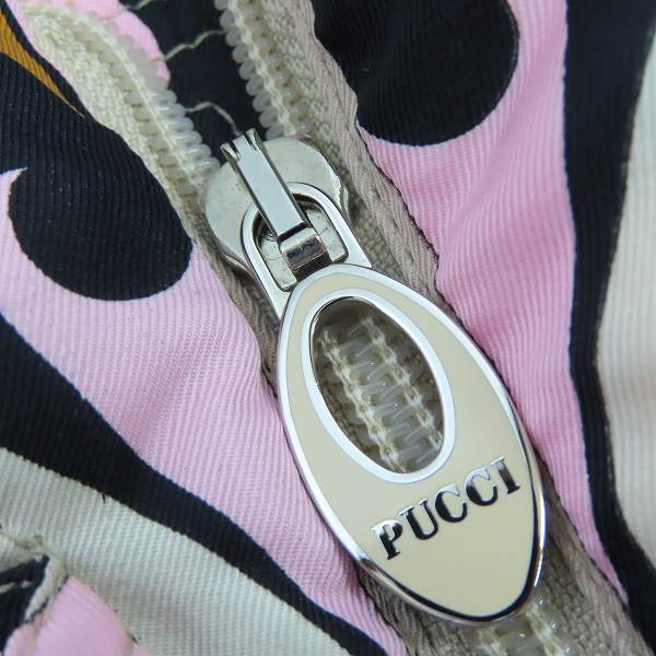 実際に弊社で買取させて頂いたEmilio Pucci/エミリオプッチ 総柄 ジャケット ピンク イタリア製 /40の画像 8枚目