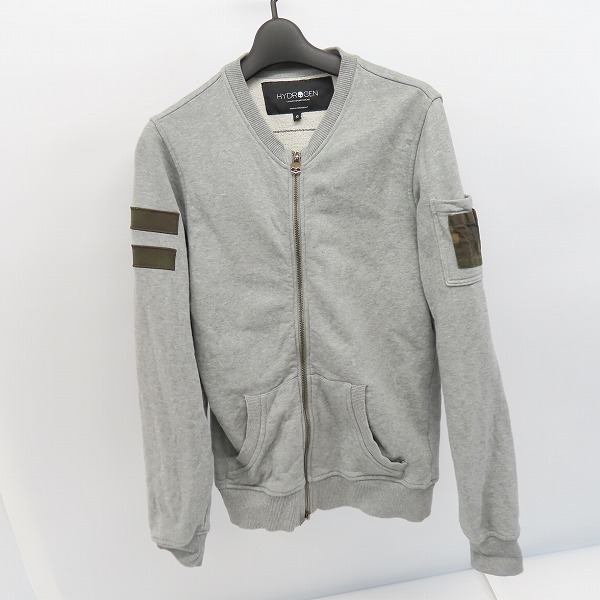 実際に弊社で買取させて頂いたHYDROGEN/ハイドロゲン スウェット ジップアップパーカー Sの画像 1枚目