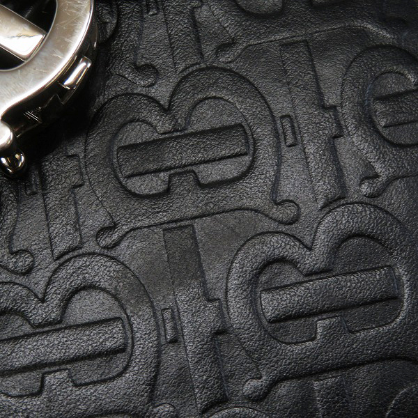 実際に弊社で買取させて頂いたBURBERRY/バーバリー TBモノグラム レザー ロビンバッグの画像 6枚目