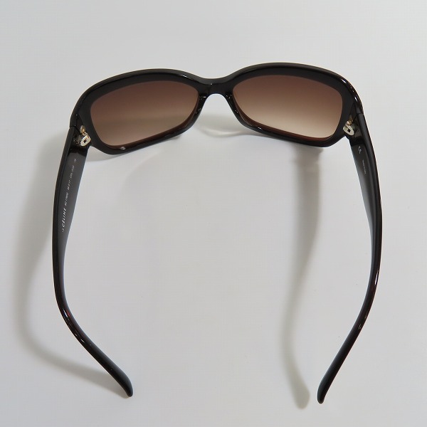 実際に弊社で買取させて頂いたCELINE/セリーヌ サングラス/メガネフレーム 純正ケース付き SC 1760Gの画像 3枚目