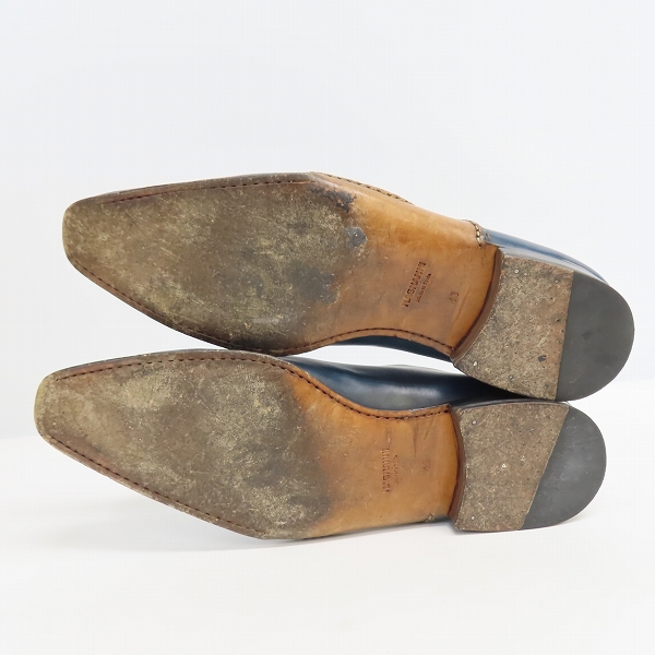 実際に弊社で買取させて頂いたMAGNANNI/マグナーニ ホールカット ドレスシューズ 15440/43の画像 2枚目