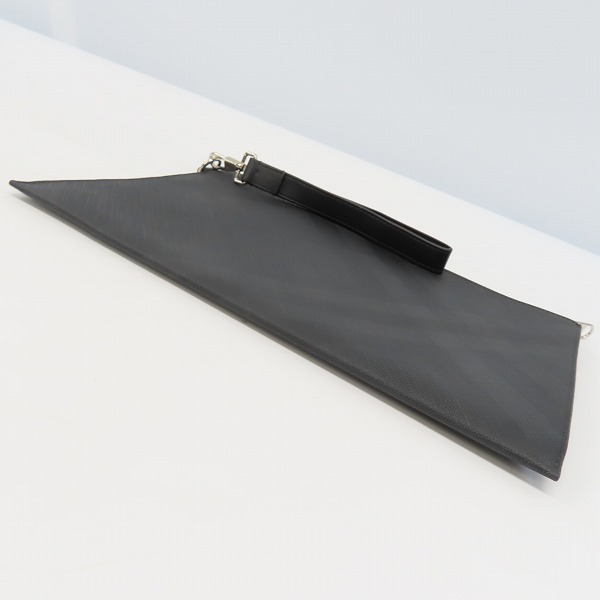 実際に弊社で買取させて頂いたBURBERRY/バーバリー クラッチバッグ ロンドンチェックの画像 2枚目