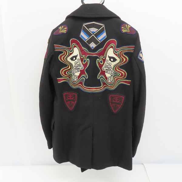 実際に弊社で買取させて頂いたDRIES VAN NOTEN/ドリスヴァンノッテン ダブルボタン ワッペンデザイン コート 73-09-64-09018/44
