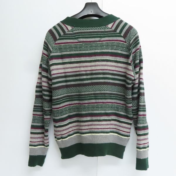 実際に弊社で買取させて頂いたWhite Mountaineering/ホワイトマウンテニアリング ニットカーディガン 総柄 WM1073604 /Sの画像 1枚目