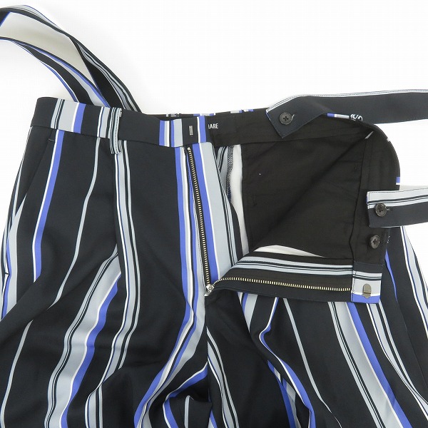 実際に弊社で買取させて頂いたHARE/ハレ サスツキランダムストライプパンツ HA010241TR/Fの画像 2枚目