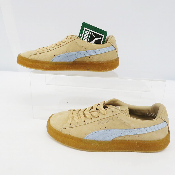 実際に弊社で買取させて頂いた【未使用】PUMA×Maison Kitsune/プーマ×メゾンキツネ SUEDE CREPE スニーカー/シューズ 381270-01/23の画像 3枚目